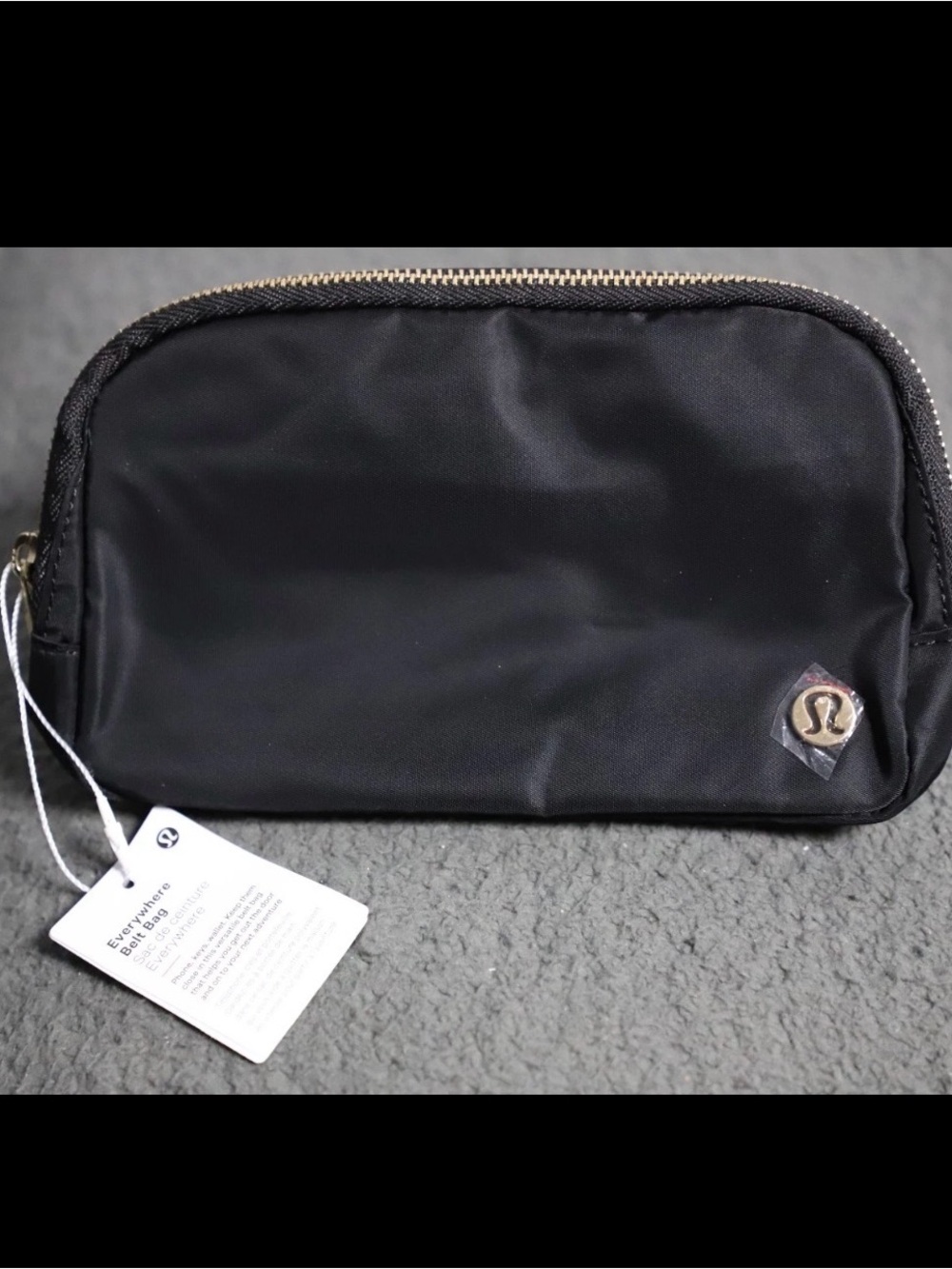 lululemon athletica Black Everyday Essentials crossbody bag